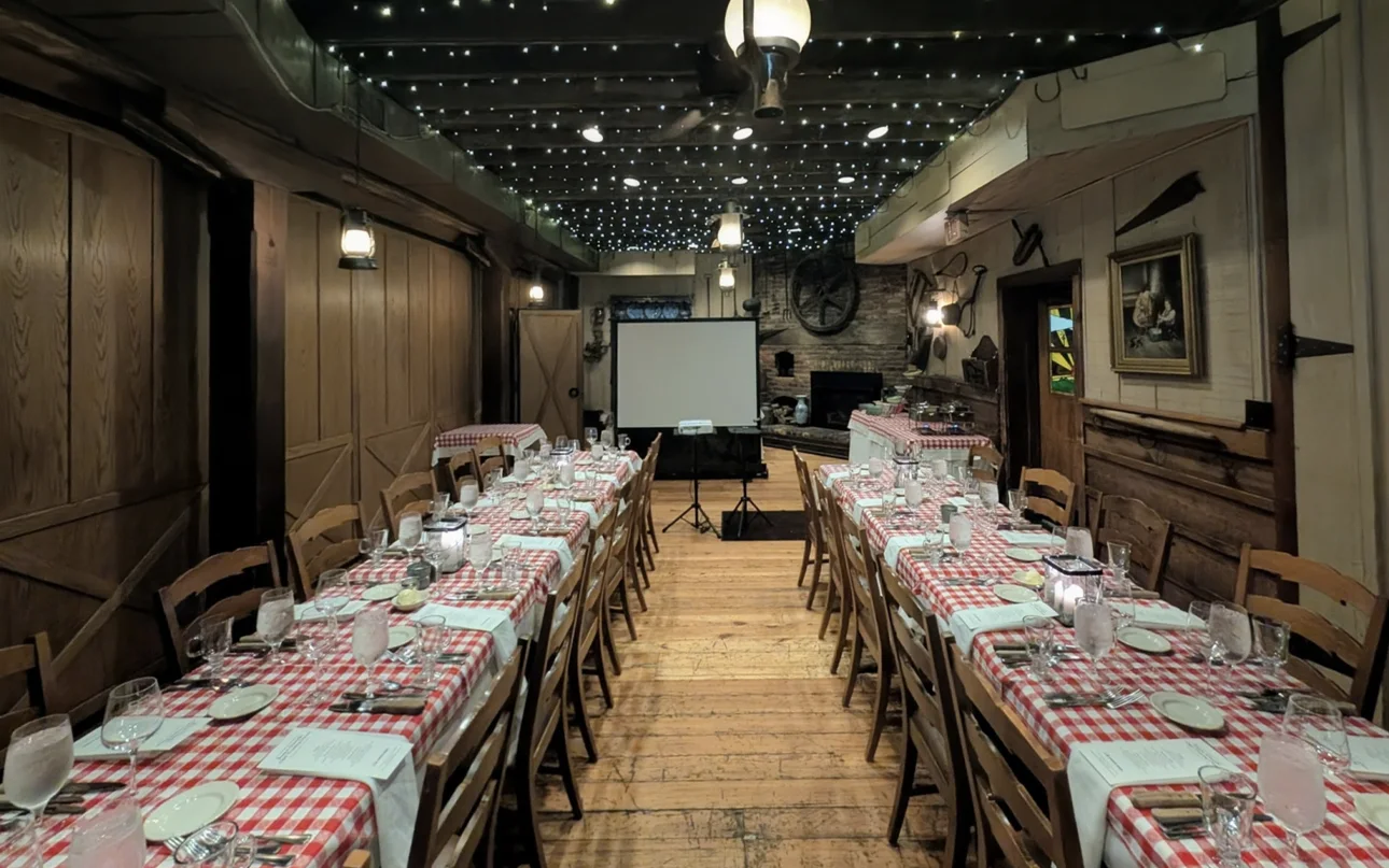 Restaurant interior and dining ambiance
